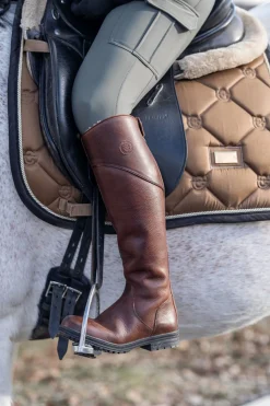 Clearance suedwindfootwear Suedwind Footwear Amaron Tall Wool vanntette vinterride støvler chocolate