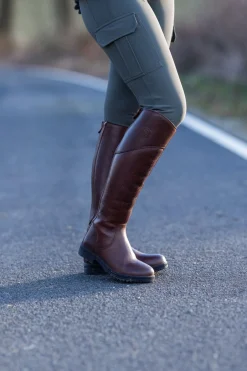 Clearance suedwindfootwear Suedwind Footwear Amaron Tall Wool vanntette vinterride støvler chocolate