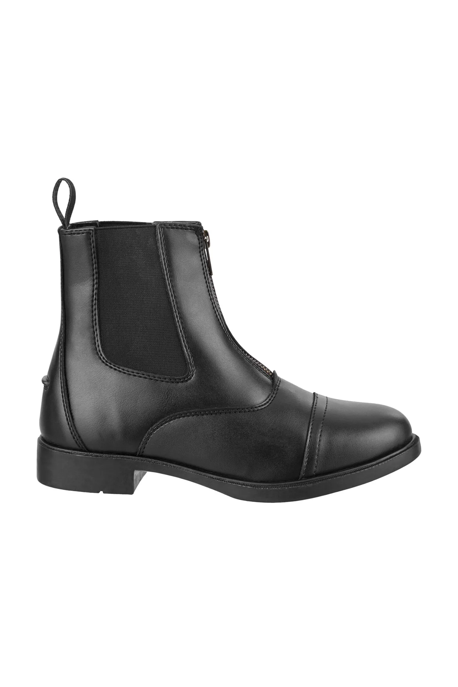 Discount suedwindfootwear Suedwind Footwear Contrace FZ Syntetiske Jodhpur Støvler Med Frontglidelås Black