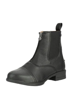 Discount suedwindfootwear Suedwind Footwear Nova Vegan Jodhpur-støvler med frontglidelås Black
