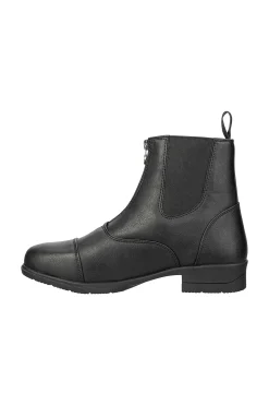 Discount suedwindfootwear Suedwind Footwear Nova Vegan Jodhpur-støvler med frontglidelås Black