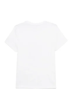 Discount tommyhilfigerequestrian Tommy Hilfiger Equestrian TH Rhinestone skjorte for kvinner ThOpticWhite