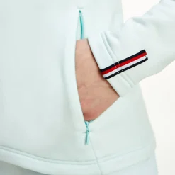 Best tommyhilfigerequestrian Tommy Hilfiger Equestrian Unicolor treningsjakke, dame LightGreen