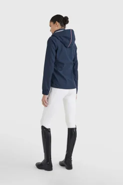 Best tommyhilfigerequestrian Tommy Hilfiger Equestrians Unicolor regnajakke, dame DB/AB