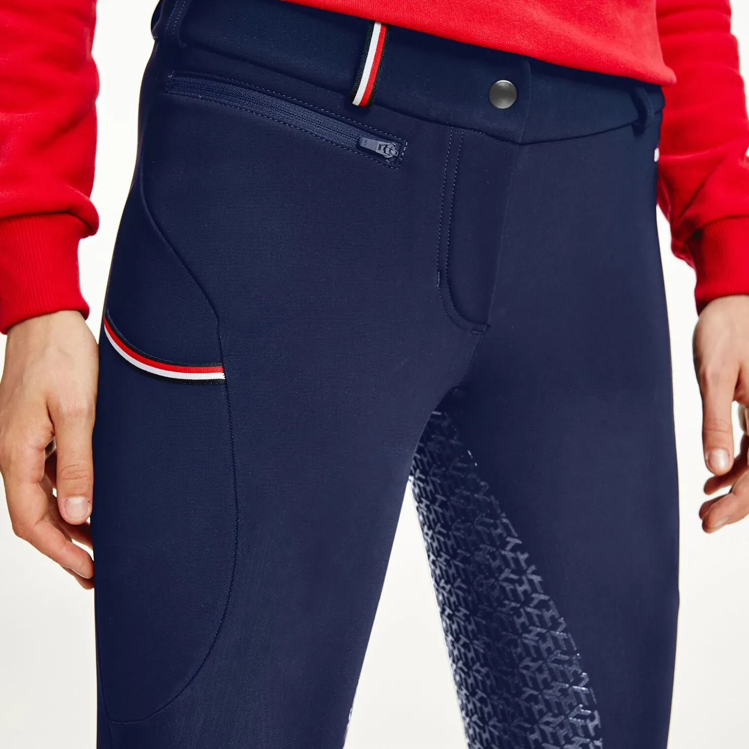 New tommyhilfigerequestrian Tommy Hilfiger Equestrian Performance helforsterket softshell ridebukse, dame DB/AB