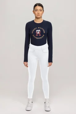 Clearance tommyhilfigerequestrian Tommy Hilfiger Equestrian Vermont helforsterkede ridebukser for kvinner OpticWhite