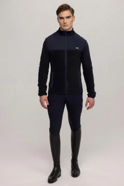 Best tommyhilfigerequestrian Tommy Hilfiger Equestrian Michigan herre fleecejakke DesertSky