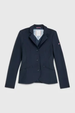 Outlet tommyhilfigerequestrian Tommy Hilfiger Equestrian Performance Show-skjorte for kvinner DB/AB