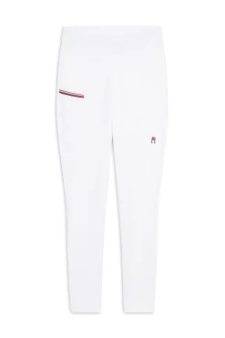 Hot tommyhilfigerequestrian Tommy Hilfiger Equestrian Elmira Helårige Leggings med Fullt Grip ThOpticWhite