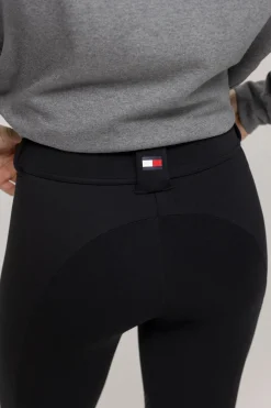 tommyhilfigerequestrian Tommy Hilfiger Equestrian Vermont kneforsterkede ridebukser for kvinner Black