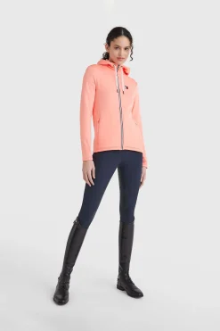 Clearance tommyhilfigerequestrian Tommy Hilfiger Equestrian Performance ensfarget treningsjakke CalypsoCoral(pink)