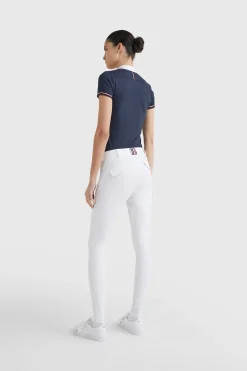 Best tommyhilfigerequestrian Tommy Hilfiger Equestrian Classic Ridebukser med full grep for kvinner THOPTICWHITE