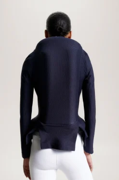 tommyhilfigerequestrian Tommy Hilfiger Equestrian Miami Mesh Showjakke DesertSky