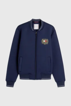 tommyhilfigerequestrian Tommy Hilfiger Equestrian Crest Bomber Sportsjakke DB/AB