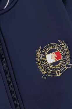tommyhilfigerequestrian Tommy Hilfiger Equestrian Crest Bomber Sportsjakke DB/AB