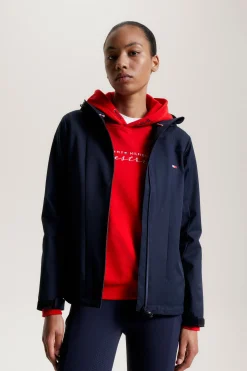 tommyhilfigerequestrian Tommy Hilfiger Equestrian Barcelona Tilpasset Regnjakke DesertSky