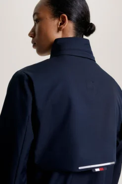 tommyhilfigerequestrian Tommy Hilfiger Equestrian Barcelona Tilpasset Regnjakke DesertSky