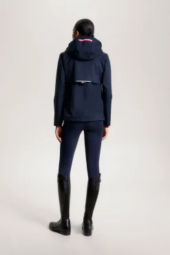 tommyhilfigerequestrian Tommy Hilfiger Equestrian Barcelona Tilpasset Regnjakke DesertSky