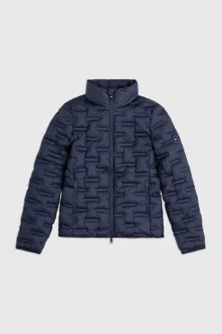 tommyhilfigerequestrian Tommy Hilfiger Equestrian Alabama dame steppjakke DesertSky