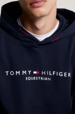 New tommyhilfigerequestrian Tommy Hilfiger Equestrian Williamsburg hettegenser med motiv DesertSky