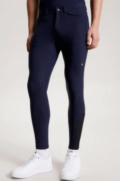 New tommyhilfigerequestrian Tommy Hilfiger Equestrian Pro herre ridebukser med knægrip DesertSky