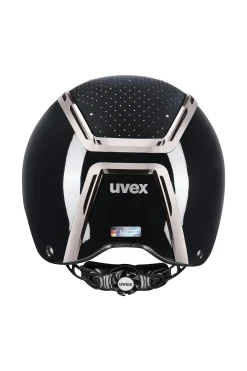 Sale uvex Exxeed Glow Ridehjelm black-black