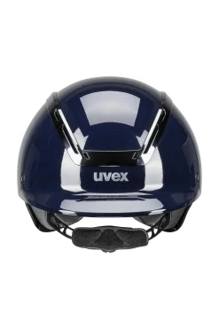 Sale uvex Exxeed Shiny Chrome Ridehjelm navyglossy