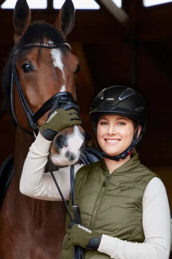 Online uvex vida planet ridehansker Black/Olive