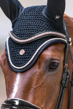 Outlet waldhausen Modern Rosé Fly Veil Navy/Rosegold