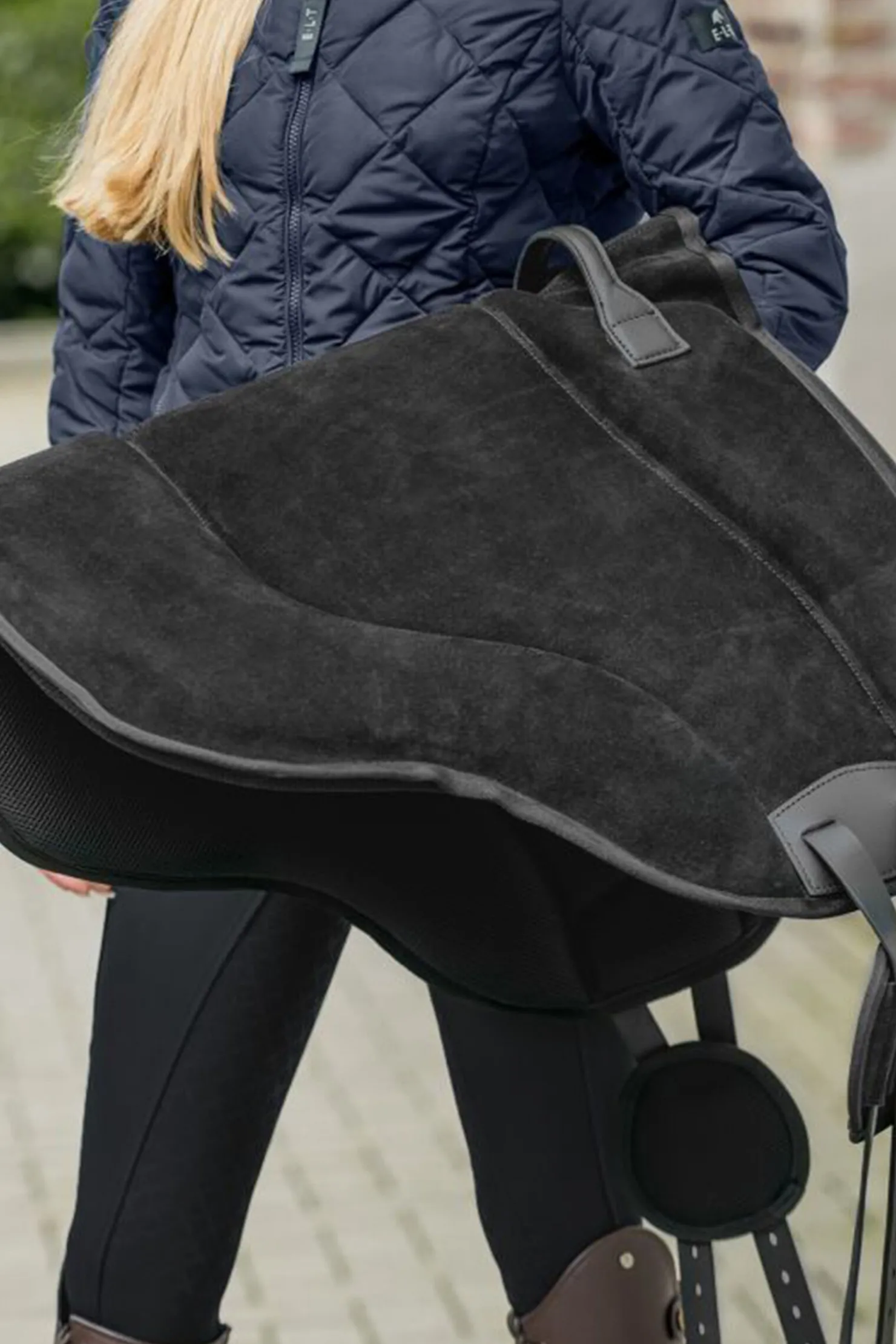 Discount waldhausen Semsket Rideunderlag black