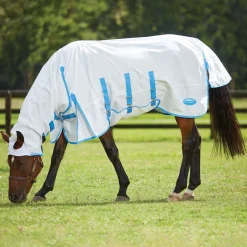 Clearance weatherbeeta Comfitec eksemdekken med fast hals White/Blue