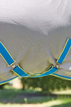 New weatherbeeta Comfitec Zephyr Plus Mesh Combo Fluedekken Silver/Blue/Lemon