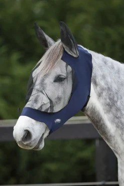 Online weatherbeeta Deluxe Eye Saver, elastisk fluemaske med ører DarkBlue/Black