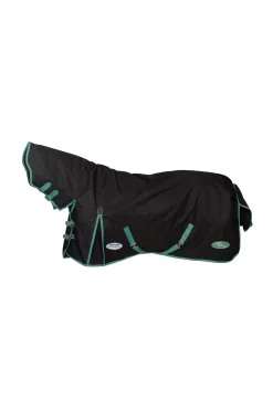 Discount weatherbeeta Green-tec 900D Combo Neck Lite Plus Turnout-teppe, 50 g Black/BottleGreen