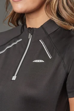 Discount weatherbeeta Victoria Premium kortermet skjorte for kvinner Black