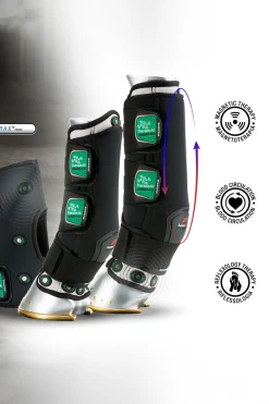 Clearance zandona Air terapeutisk støttebelegg frambein Black/Beige